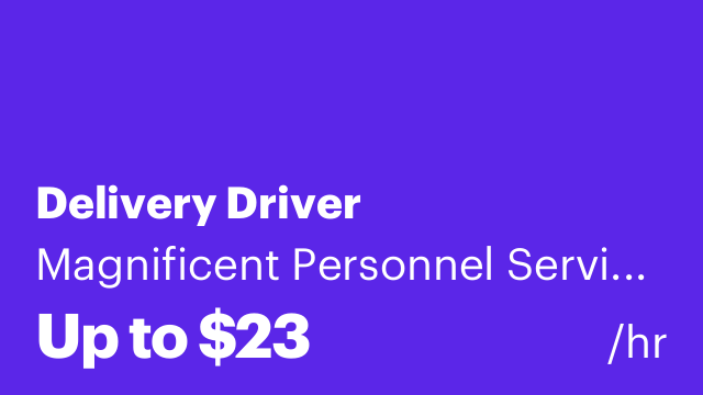 Delivery Driver