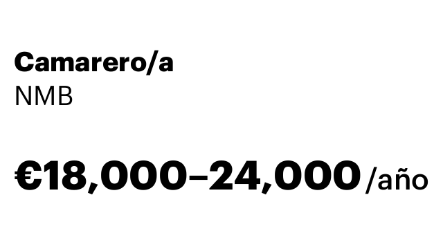 Camarero/a