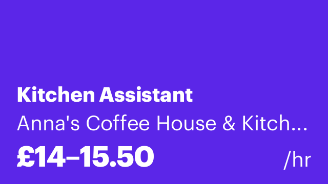 Kitchen Assistant