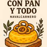 Bar cafetería con pan y todo logo