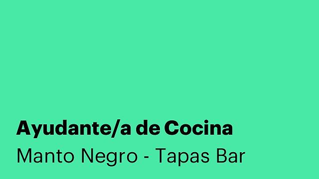 Ayudante/a de Cocina