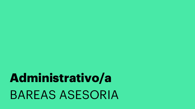 Administrativo/a