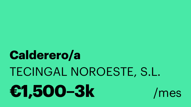Calderero/a