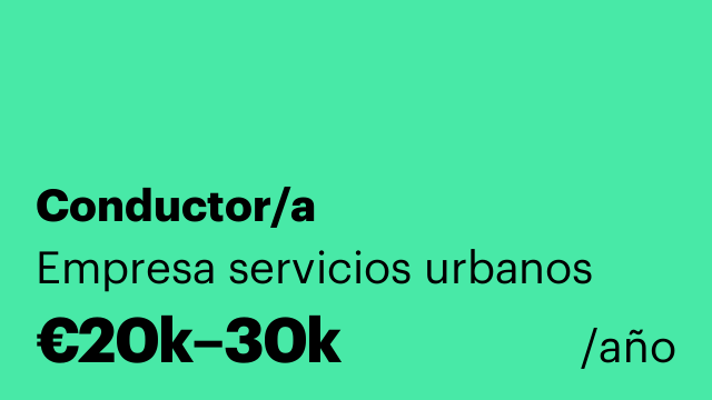 Conductor/a