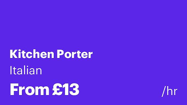Kitchen Porter