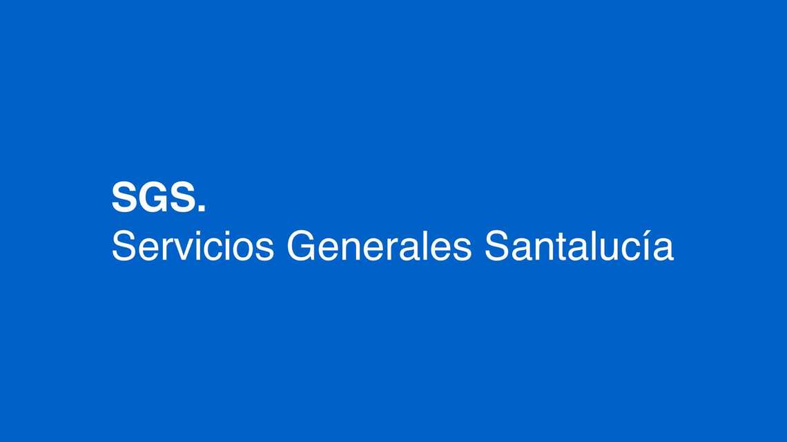 Servicios Generales Santalucia cover image
