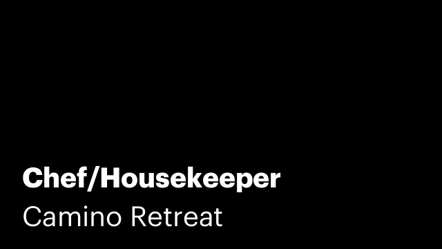 Chef/Housekeeper
