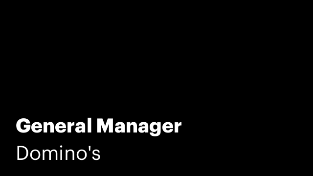 General Manager