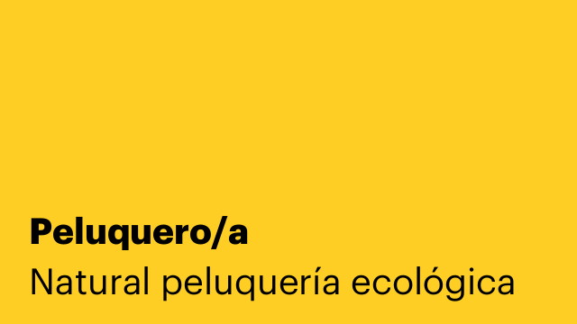 Peluquero/a