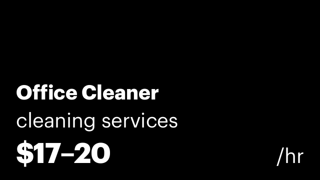 Office Cleaner