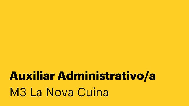 Auxiliar Administrativo/a