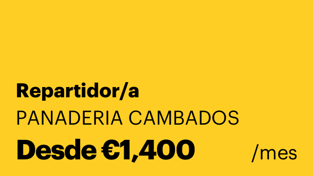 Repartidor/a