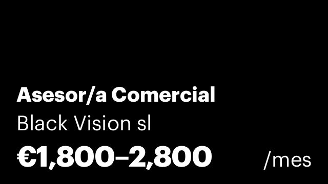 Asesor/a Comercial