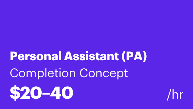 Personal Assistant (PA)