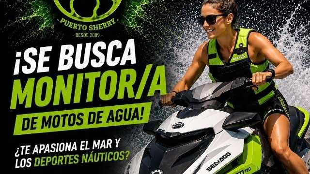Monitor/a de motos de agua con licencia