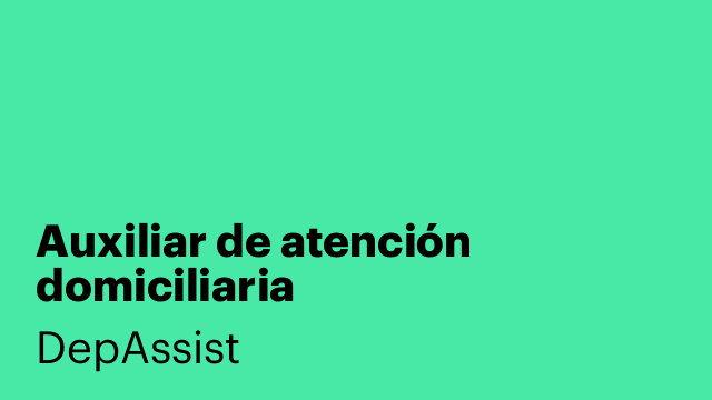 Auxiliar de atención domiciliaria
