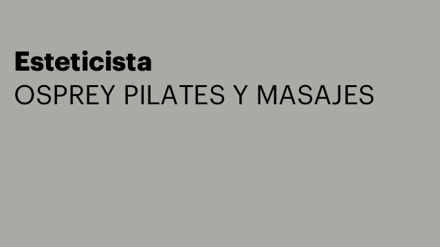 Esteticista
