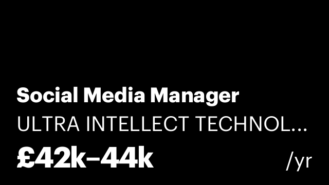 Social Media Manager