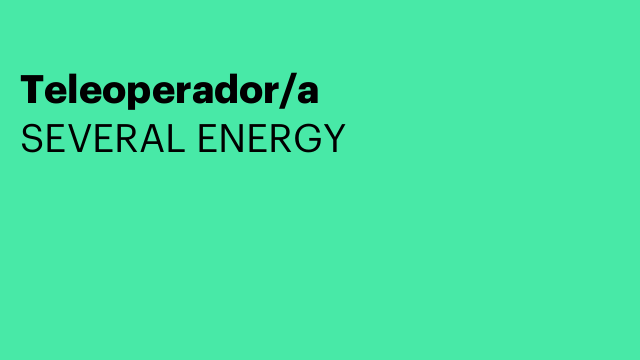 Teleoperador/a