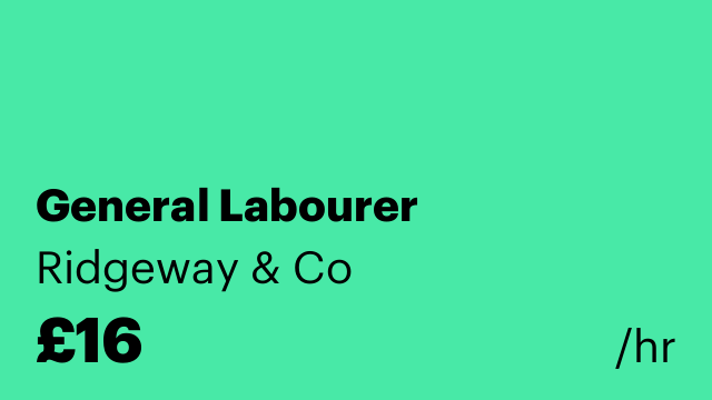 General Labourer