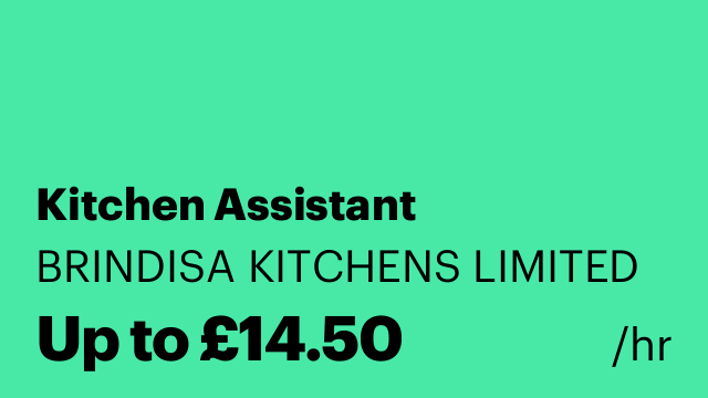 Kitchen Assistant