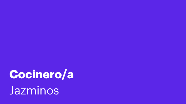 Cocinero/a