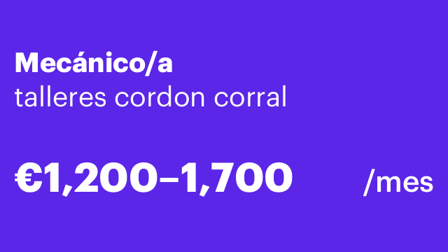 Mecánico/a