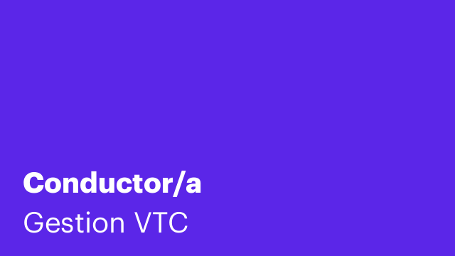 Conductor/a