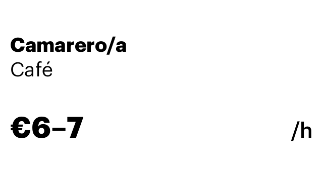 Camarero/a