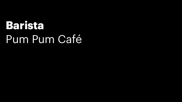 Barista