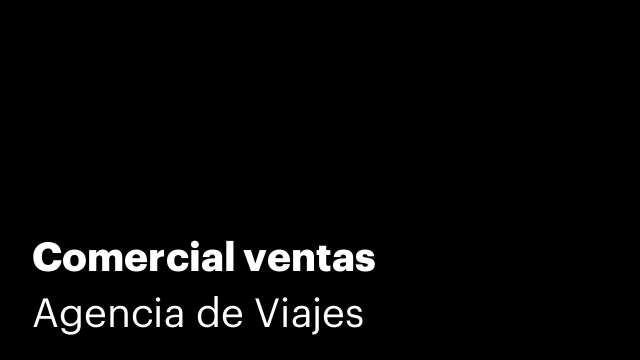 Comercial ventas