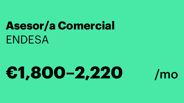 Asesor/a Comercial