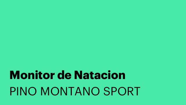 Monitor de Natacion