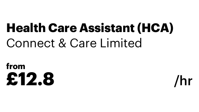Health Care Assistant (HCA)