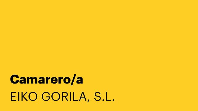 Camarero/a