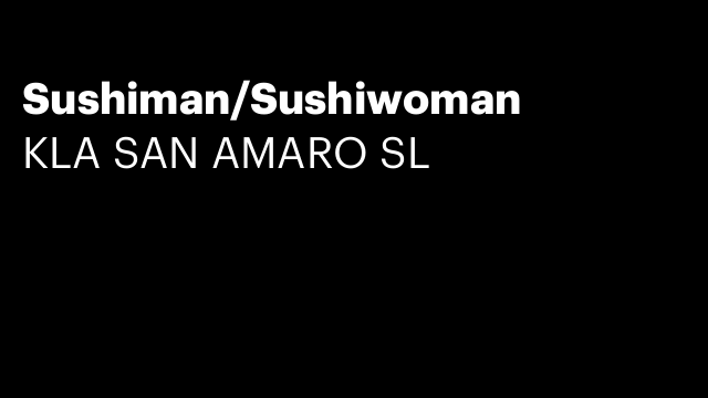 Sushiman/Sushiwoman
