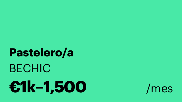 Pastelero/a