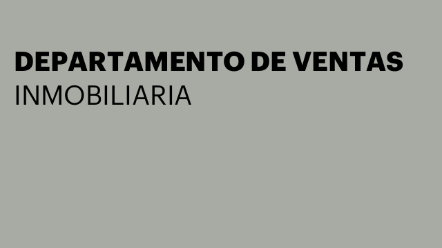 DEPARTAMENTO DE VENTAS