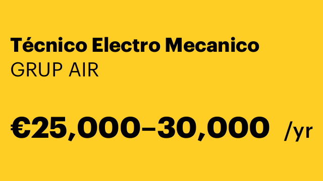 Técnico Electro Mecanico