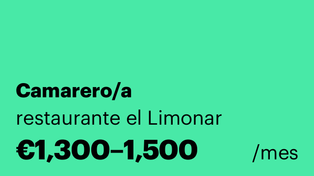 Camarero/a