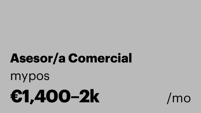 Asesor/a Comercial