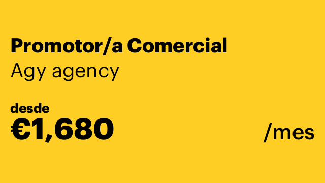 Promotor/a Comercial
