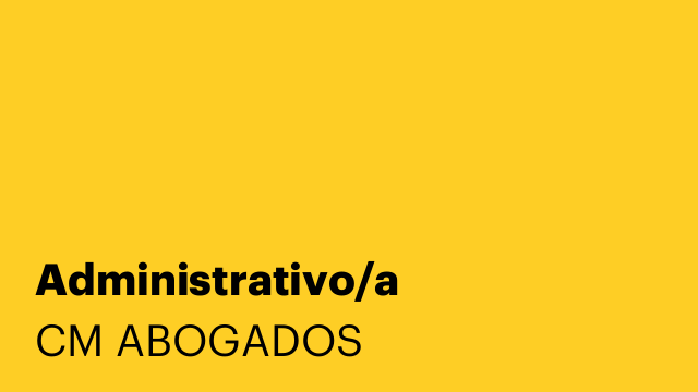Administrativo/a