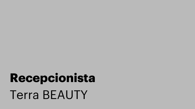 Recepcionista
