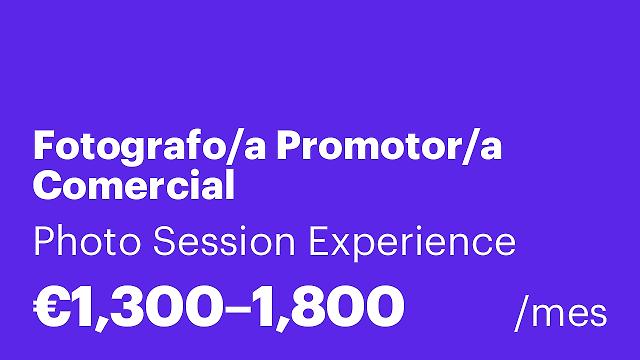 Fotografo/a Promotor/a Comercial