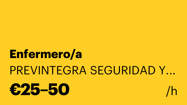 Enfermero/a