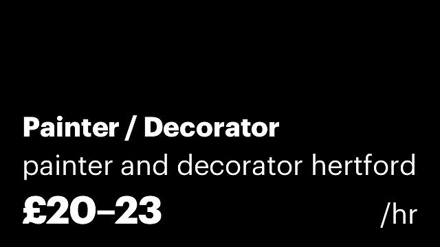 Painter / Decorator