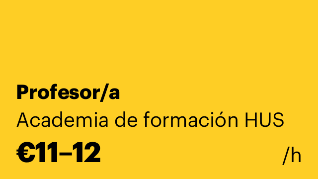Profesor/a