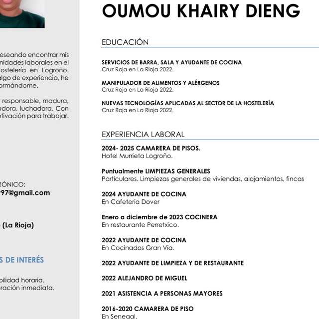Candidate avatar