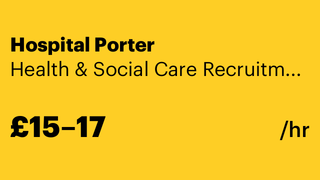 Hospital Porter